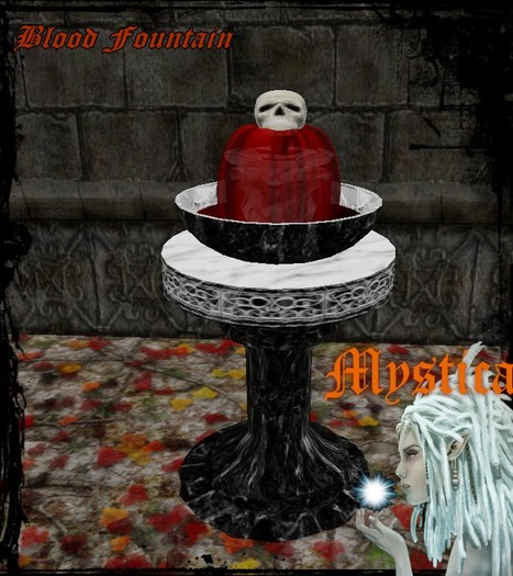 Box Blood Fountain Silver