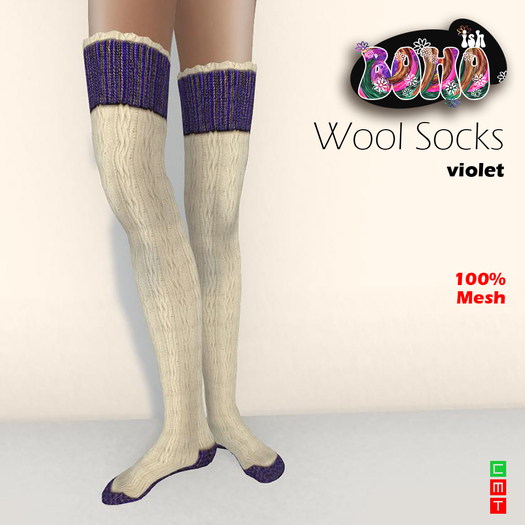 BOHOish - Wool Socks DEMO