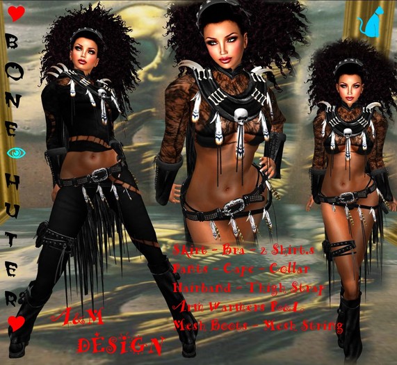 Bone Hunter  Dress ~BOX