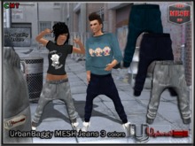 Upload[_]:: - UrbanBaggy MESH Jeans 3 colors