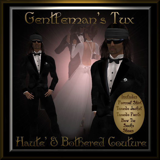 Haute' & Bothered Couture Presents:  "GENTLEMAN'S TUX"