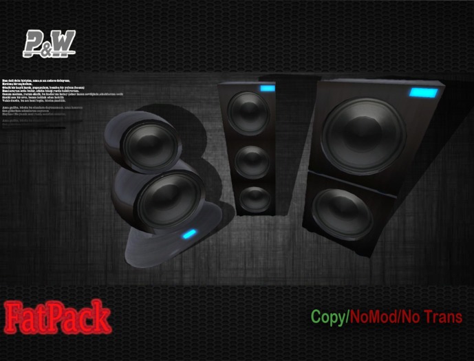 ..::[P&W]::..  Speakers Fatpack