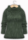 !Rebel Hope - Charlie Mesh Sweater Green