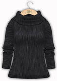 !Rebel Hope - Charlie Mesh Sweater Black