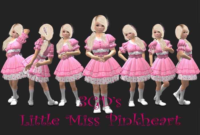 3GD's Little Miss Pinkheart (boxed)