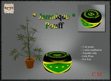 *JAMAÏQUE* Pouff