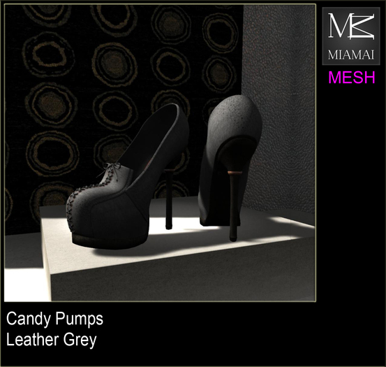 Miamai_Candy Pumps_Grey