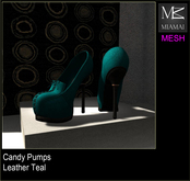 Miamai_Candy Pumps_Teal
