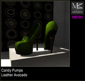 Miamai_Candy Pumps_Avocado