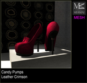 Miamai_Candy Pumps_Crimson