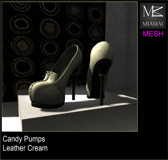 Miamai_Candy Pumps_Cream