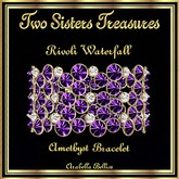 TST - RIVOLI WATERFALL AMETHYST BRACELET YG