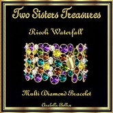 TST - RIVOLI WATERFALL MULTI DIAMOND BRACELET YG