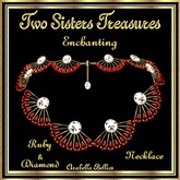 TST - ENCHANTING FAN RUBY DIAMOND NECKLACE YG