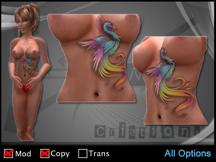 ZAW - Tattoo Pavao Rainbow Z1