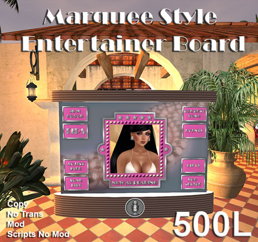 Streamline Moderne Style Entertainer Board - Purple (Boxed)