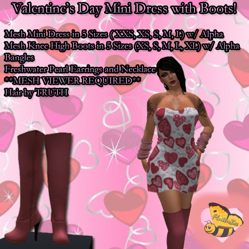 .:.FB.:. Valentines Mini Dress