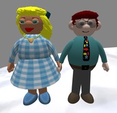 Wingsong Companion Couple - Julie and George Box
