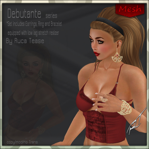 RT Lovely Gold Teddy Bear Set