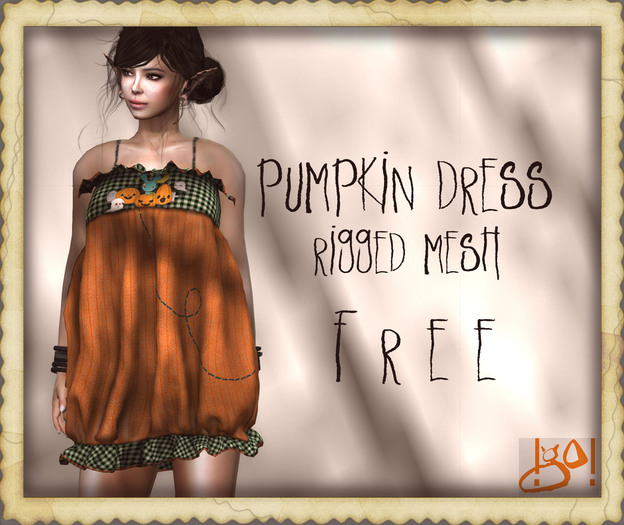 !gO! FREE pumpkin dress
