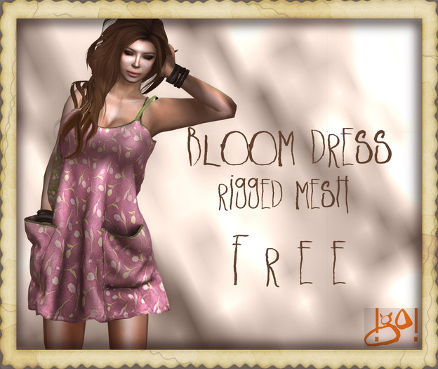 !gO! FREE  blOOm dress