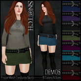 :::Sn@tch Mesh Fritzie Cord Mini-All Colors (XXLarge):::