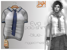 !gO! Eva polo shirt - blue -