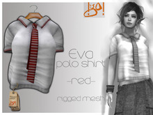 !gO! Eva polo shirt - red -