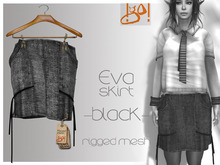 !gO! Eva skirt - black -
