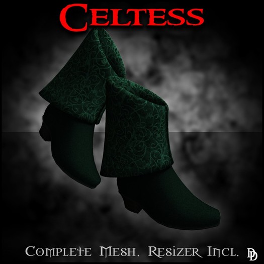 Dare Designs: Celtess boots - teal