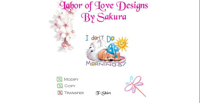 Dont do mornings t-shirt