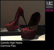 Miamai_Camille High Heels_Carmine Flax