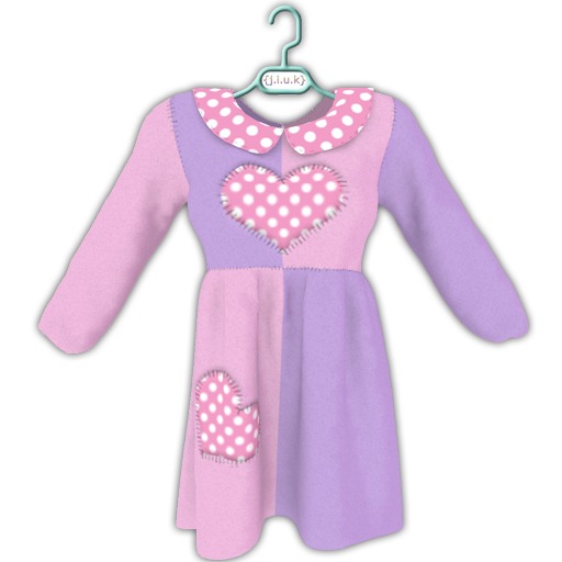 {j.l.u.k} Soft Heart (PinkPurple)