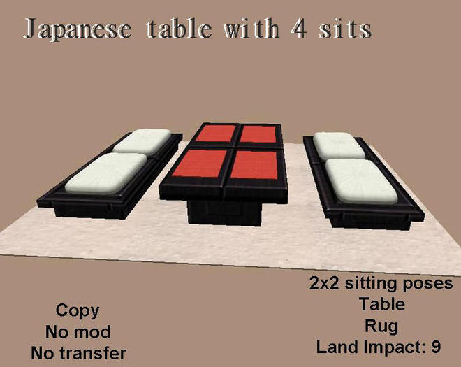 Sitting garn Japan B 4poz. (LandImpact 9) no mod