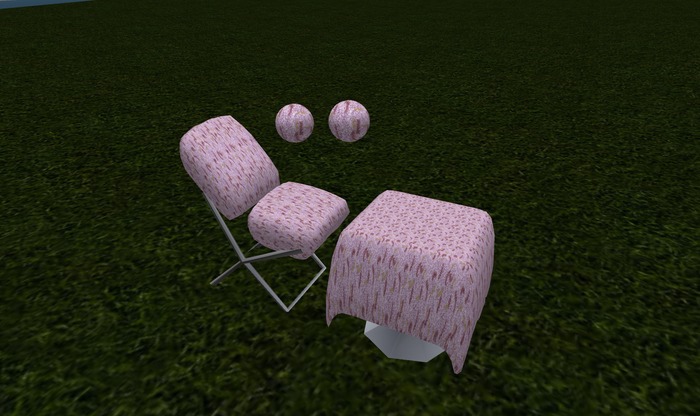Pink Chair snuggle