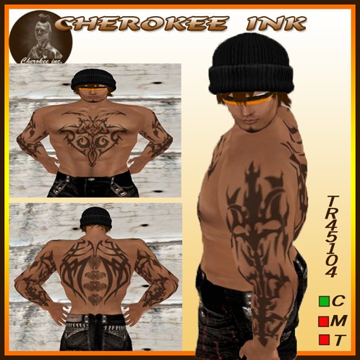 UPPER BODY TATTOO TR-45104