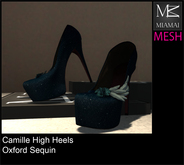 Miamai_Camille High Heels_Oxford Sequin
