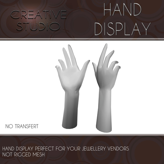 - CREATIVE STUDIO - Hand Display