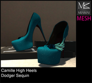 Miamai_Camille High Heels_Dodger Sequin
