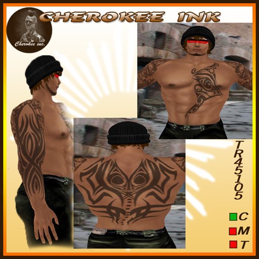 UPPER BODY TATTOO TR-45105