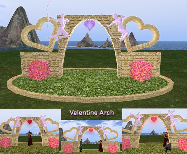 Valentine Arch Photo Prop & Decoration Boxed