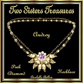 TST - AUDREY PINK DIAMOND NECKLACE YG