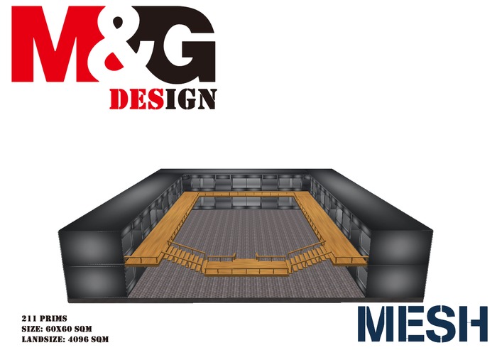 MESH Two FloorsBlack Shopping Mall Package