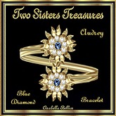 TST - AUDREY BLUE DIAMOND BRACELET YG