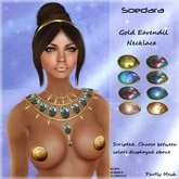 ~Soedara~ Gold Earendil Necklace Mixed