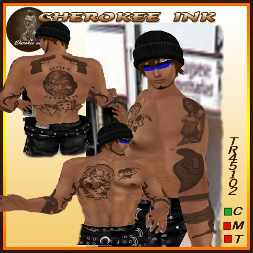 UPPER BODY TATTOO-TR-45102