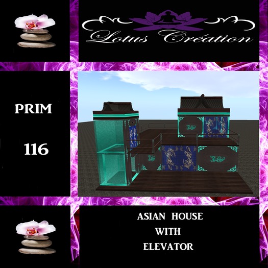asian home with elevator