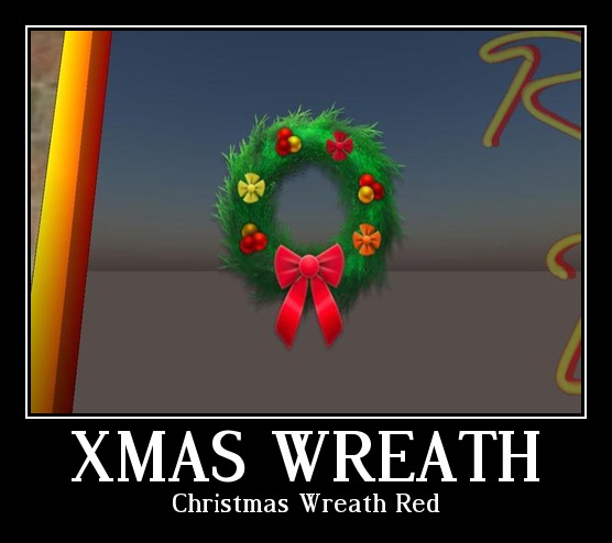 Christmas Wreath Red  tagfantasy -