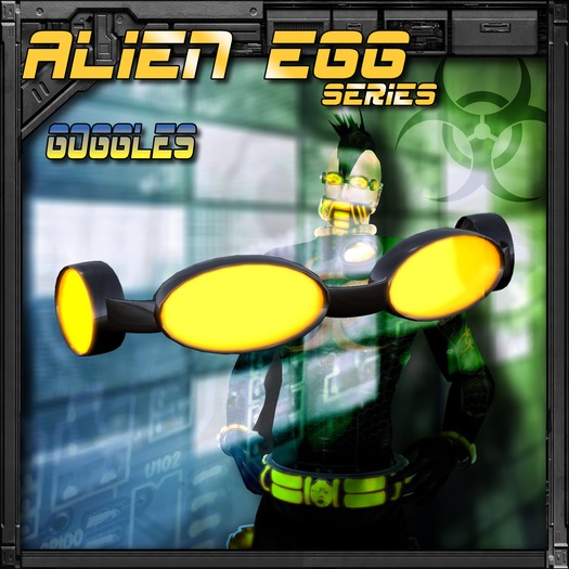 {RESPIR8R} Alien Egg Goggles