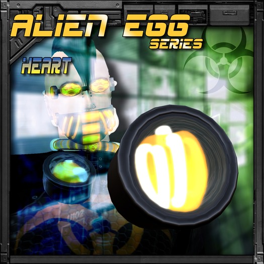 {RESPIR8R} Alien Egg Heart